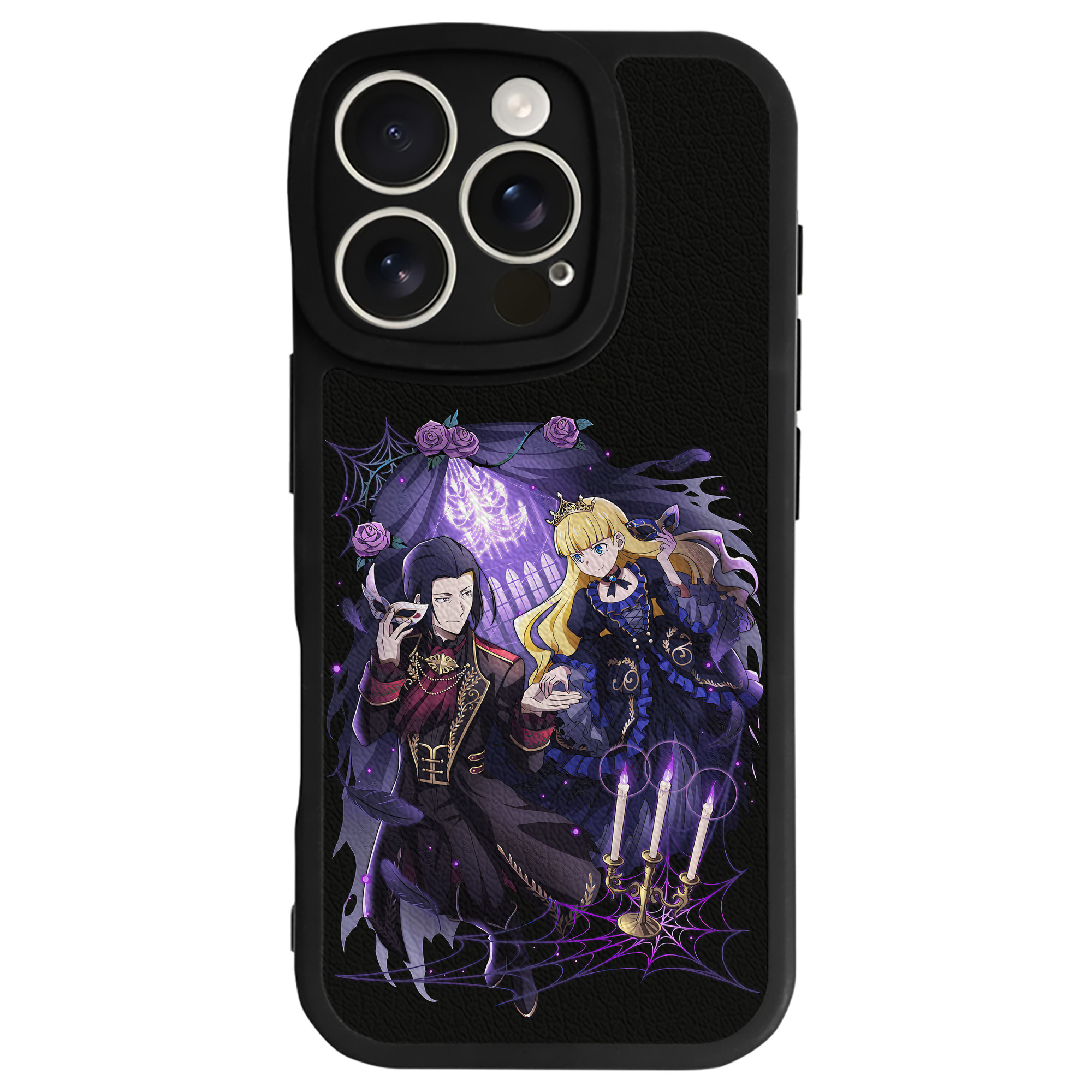 （画像用） 文豪ストレイドッグス Bungo Stray Dogs 【iPhone 16シリーズ対応】シリコンスマホケース（レザー調） 材質：シリコン